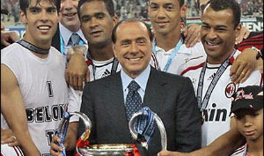 Στο πλευρό της Ίντερ ο Μπερλουσκόνι