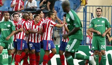 Aτλέτικο Μ.-Παναθηναϊκός 2-0 (videos)