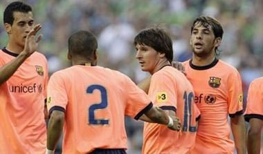 Ορεξάτος ο Μέσι στη φιλική νίκη της Μπαρτσελόνα στις ΗΠΑ (vids)