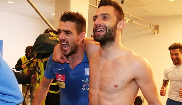 Tο καλωσόρισμα του Τζαβέλλα στον Κατσουράνη (PHOTO)