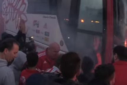 Αποθέωση στο Αγρίνιο για Ολυμπιακό