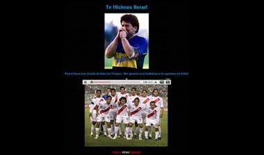 Χάκερς στο σάιτ του Μαραντόνα