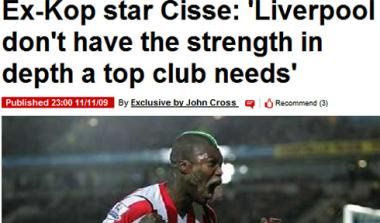 Σισέ: “Έχω ιδιαίτερο δεσμό με την Αγγλία και το ποδόσφαιρό της”