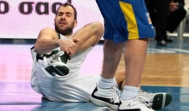 Δύο εβδομάδες περίπου εκτός ο Σπανούλης