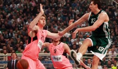 Παναθηναϊκός-Μπαρτσελόνα 67-70