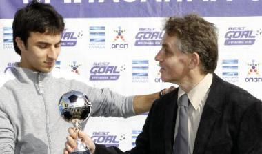 Βραβεύτηκε ο Σκόκο για το καλύτερο γκολ της 22ης αγωνιστικής