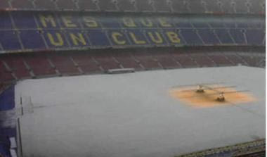 Το “Καμπ Νου” ντύθηκε στα… λευκά