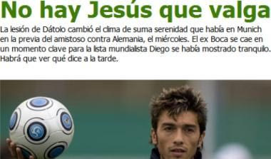 Δεν παίζει στο φιλικό με τη Γερμανία ο Ντάτολο