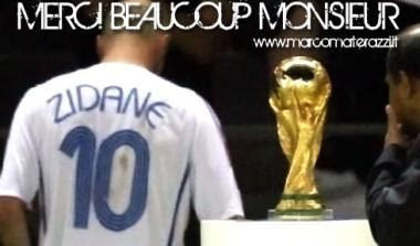 Ματεράτσι στον Ζιντάν: “Merci beaucoup, monsieur”