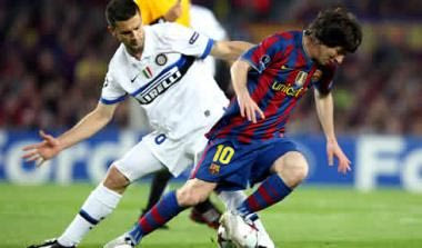 Μπαρτσελονα-Ίντερ 1-0 (vids)