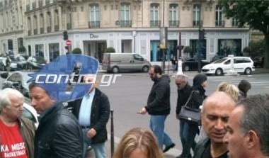 Ο Νικόλας Πατέρας στο Παρίσι (αποκλειστικές φωτογραφίες)