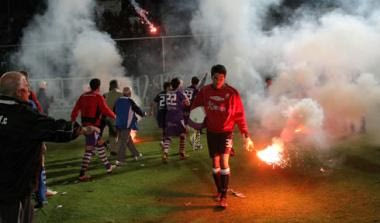 Πολιορκία και απόπειρα εισβολής στα αποδυτήρια του ΟΦΗ
