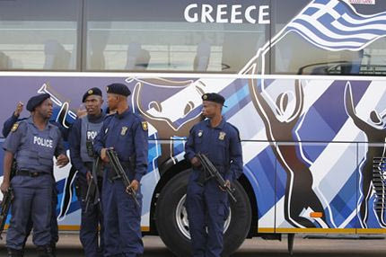 Πάτησαν νοτιοαφρικανικό έδαφος οι Έλληνες διεθνείς
