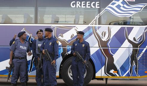 Πάτησαν νοτιοαφρικανικό έδαφος οι Έλληνες διεθνείς