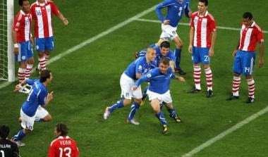 Ιταλία-Παραγουάη 1-1 (vids)