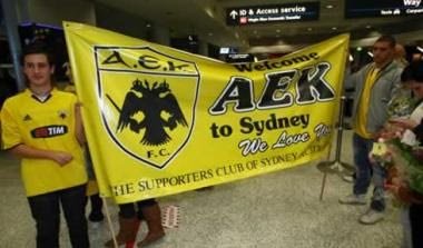 Αποθεώθηκε η αποστολή της ΑΕΚ στην Αυστραλία