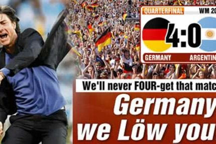 “Germany, we Low you”