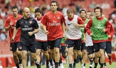 Στις προπονήσεις ο Φάμπρεγκας