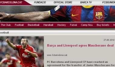 Big deal Μπαρτσελόνα-Λίβερπουλ για Μασιεράνο (vid)