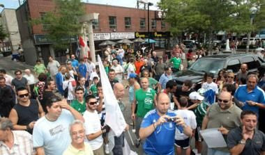 Αποθεώθηκαν οι παίκτες του Παναθηναϊκού από τους ομογενείς στο Τορόντο