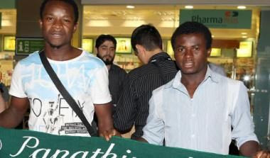 Εφτασαν οι δύο Νιγηριανοί για λογαριασμό του Παναθηναϊκού