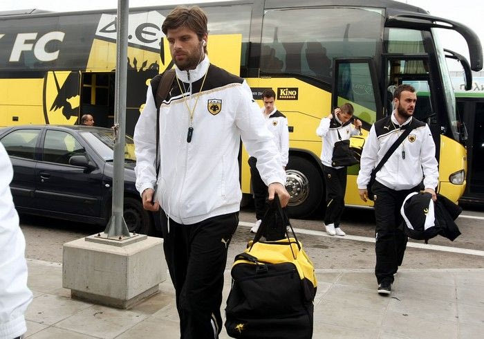 Τσουχτερό κρύο συνάντησε στην Αυστρία η ΑΕΚ