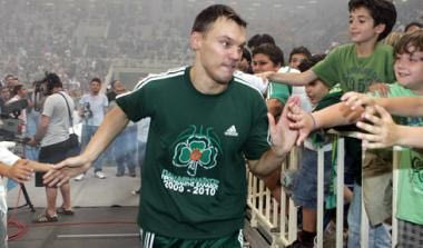 Προπονείται με το Περιστέρι ο Γιασικεβίτσιους