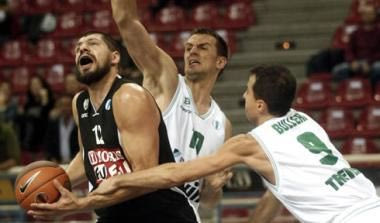 ΠΑΟΚ-Μπένετον Τρεβίζο 62-67 (vid)