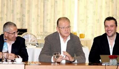 Συνάντηση Ίβκοβιτς – Μπουρούση με τους χορηγούς