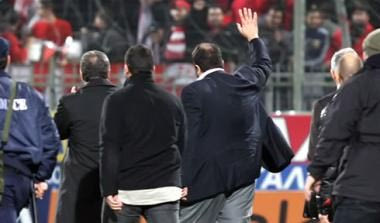 Την αποθέωση γνώρισε ο Μαρινάκης (video)