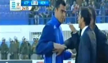 Χιμένεθ σε διαιτητή: “Μη φτύνεις!” (video)