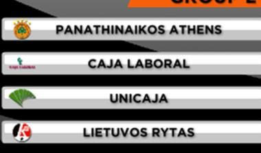 Οι αντίπαλοι του Παναθηναϊκού στο Top-16