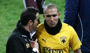 Θερμό επεισόδιο μεταξύ Χιμένεθ και Τζιμπούρ στην προπόνηση της ΑΕΚ