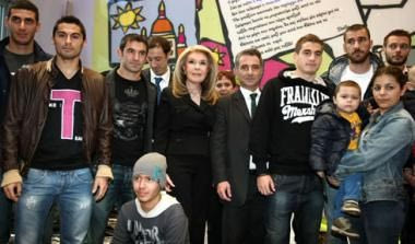 Το ίδρυμα Ελπίδα επισκέφθηκε αντιπροσωπεία του Παναθηναϊκού