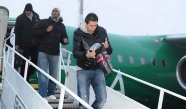 Δείτε videos από την άφιξη του Παναθηναϊκού στο Βίλνιους