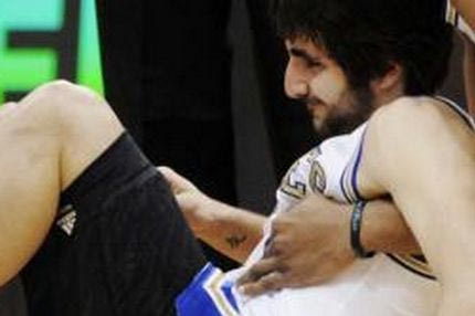 Φόβοι για ζημιά στο γόνατο του Ρούμπιο