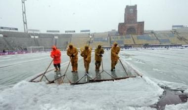 Κίνδυνος αναβολής του Μπολόνια – Ρόμα λόγω χιονόπτωσης
