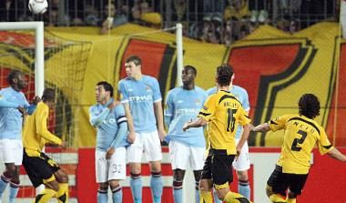 Αρης-Μάντσεστερ Σίτι 0-0 (videos)