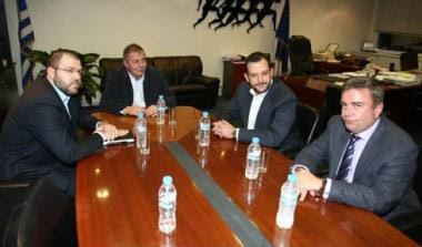 Συνάντηση Αδαμίδη – Μπιτσαξή για το ΟΑΚΑ