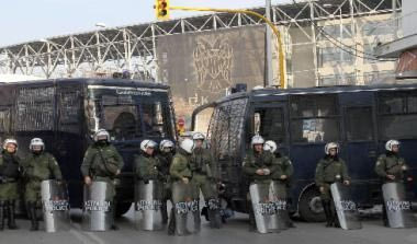 Χρήση δακρυγόνων στην Τούμπα