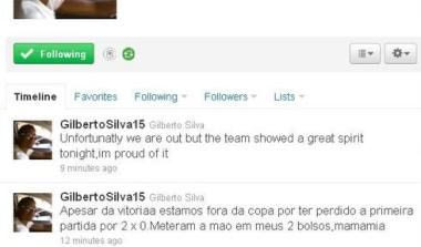 Ζιλμπέρτο: “Είμαι υπερήφανος για την ομάδα”