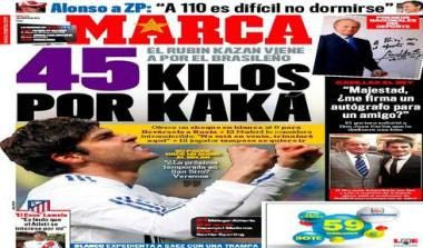 Λευκή επιταγή της Ρούμπιν στη Ρεάλ για τον Κακά (vids)