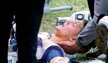 Παίκτης πέφτει λιπόθυμος και οι υπόλοιποι αρνούνται να συνεχίσουν το παιχνίδι (video)