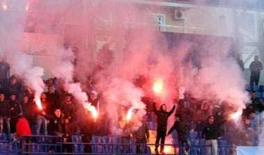 Αποθέωση παικτών και Δώνη στο Περιστέρι από 500 οπαδούς του Ατρομήτου