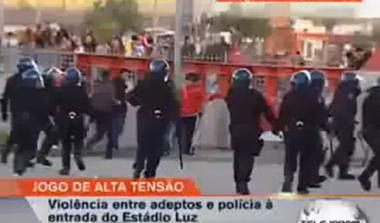 Επεισόδια και συλλήψεις στο Μπενφίκα-Πόρτο (video)