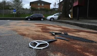 Τράκαρε ο Φάμπρεγας πηγαίνοντας στην προπόνηση