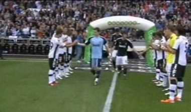 Οι παίκτες της Βαλένθια “αποθεώνουν” αυτούς της Ρεάλ. Δείτε το video