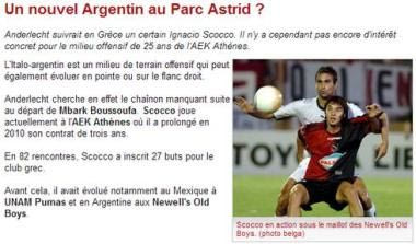 Βελγικό δημοσίευμα για τον Σκόκο