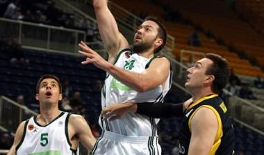 Παναθηναϊκός-ΑΕΚ 111-70