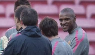 Στην προπόνηση και στην αποστολή της Μπαρτσελόνα επέστρεψε ο Ερίκ Αμπιντάλ! (pic)